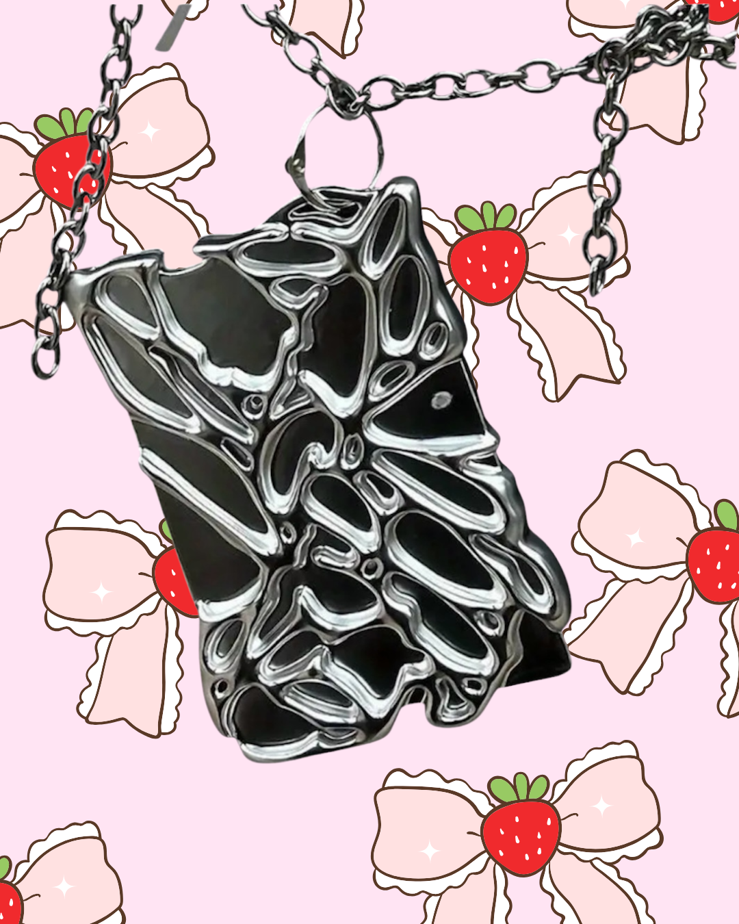 Y2k Chrome Photocard Holder
