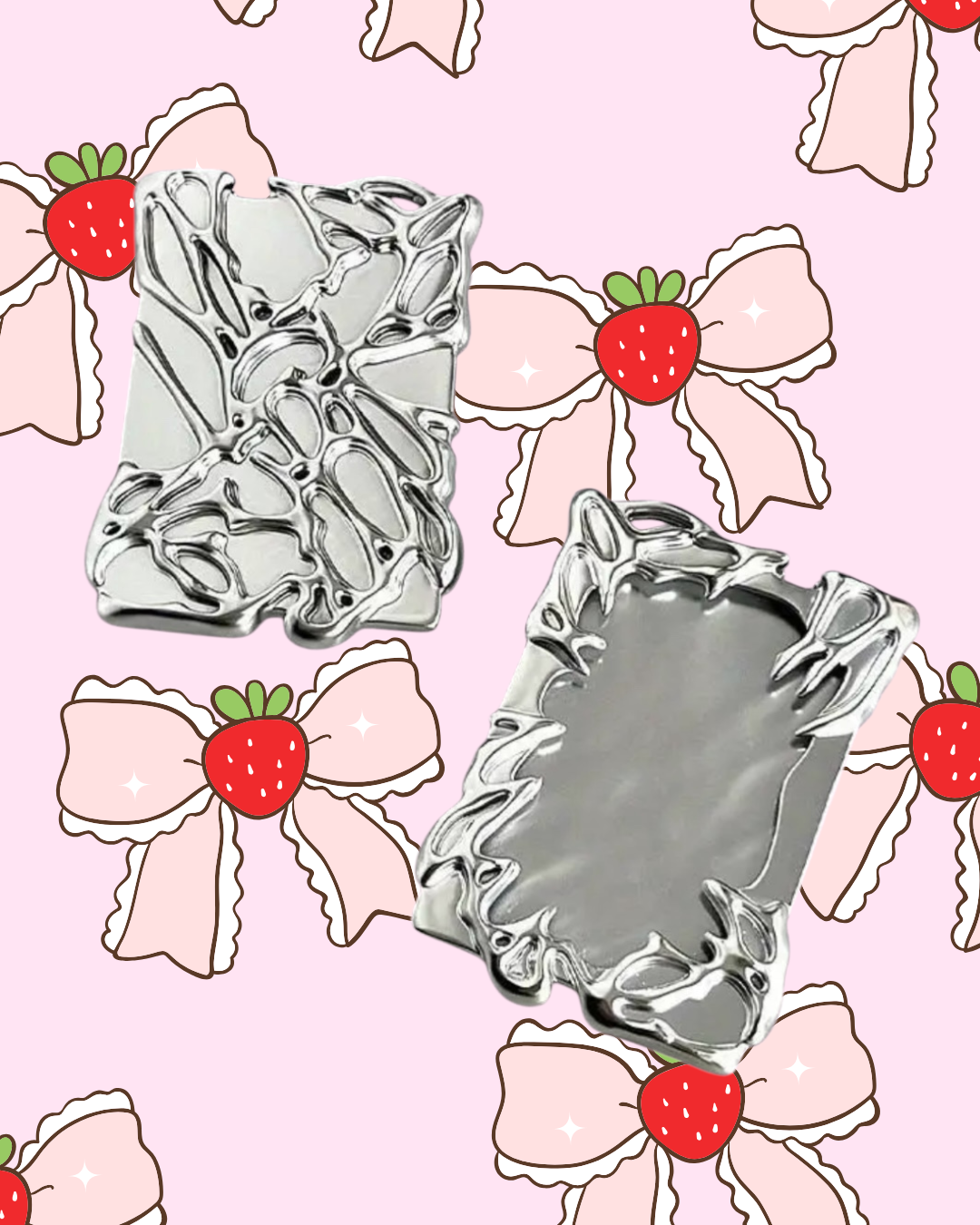 Y2k Chrome Photocard Holder