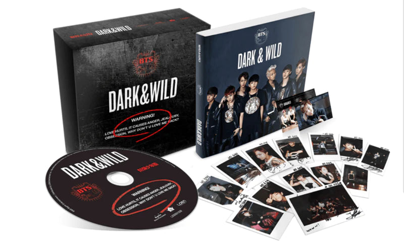 BTS - 1ST FULL ALBUM DARK & WILD