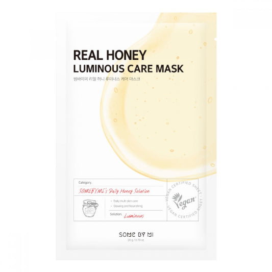 [SOME BY MI] Real Honey Luminous Care Mask - 1pc